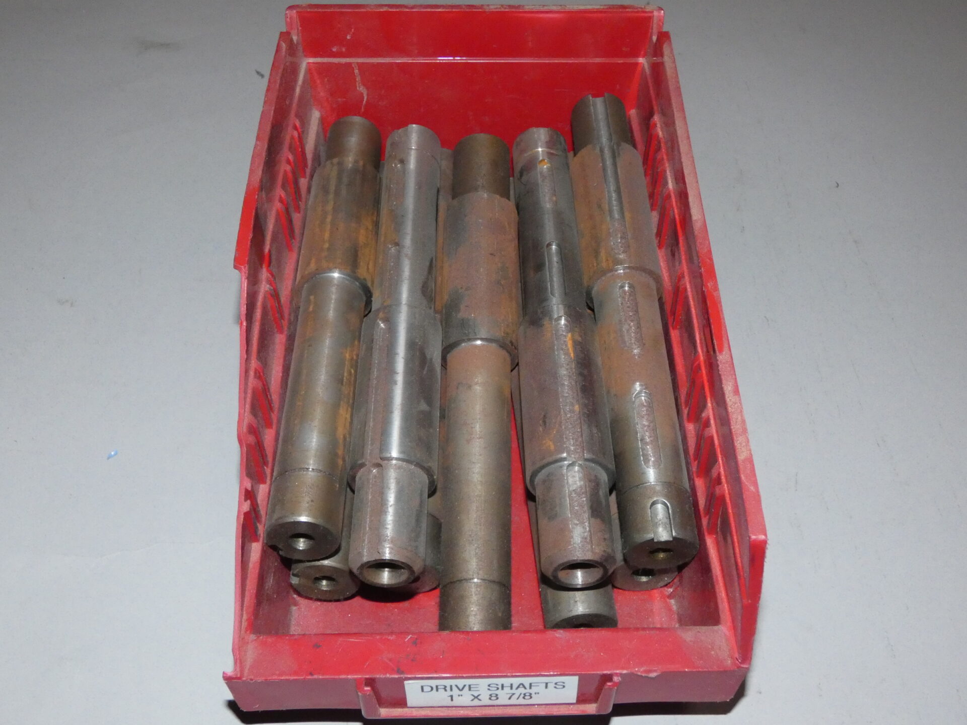 Drive Shaft 1 inch OD x 87/8 inch x 1/4 inch Keyway Patially Keyed Two