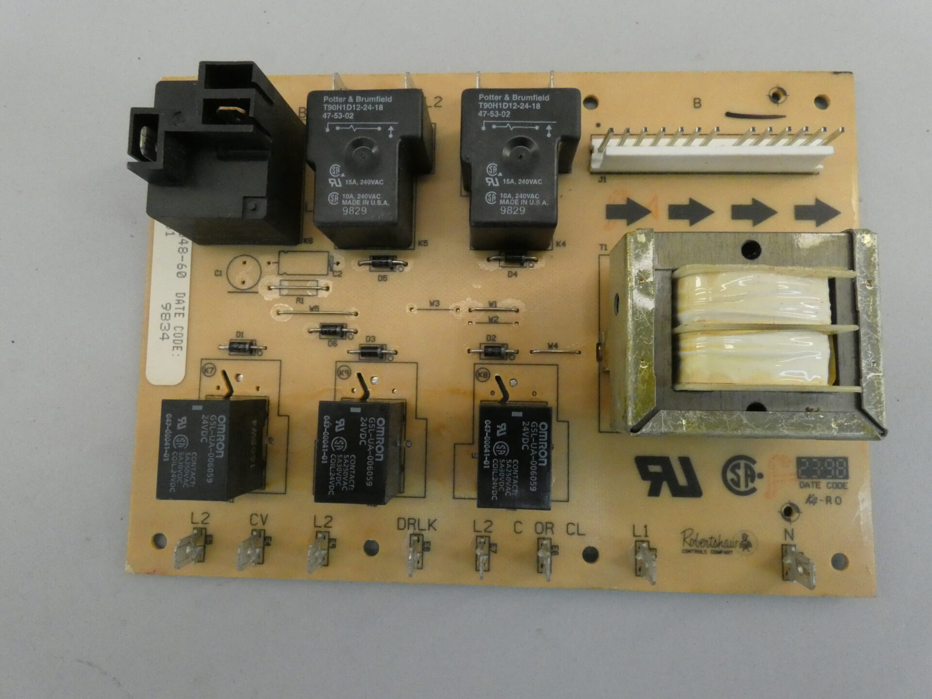 JennAir 1000051201 Built In Double Oven, Relay Board, 7428P04860