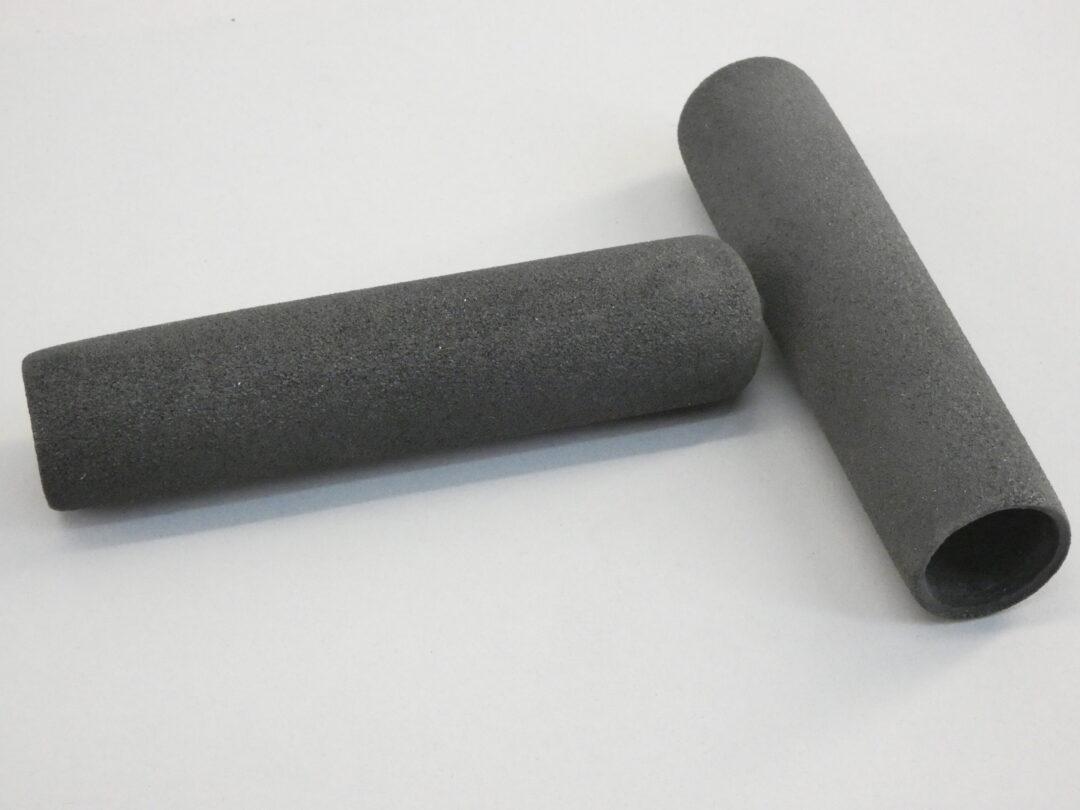 *Lot of 2* McMasterCarr 9282K19 Black Rubber Grips Fit 15/16″13/64