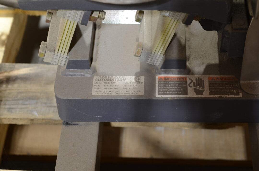 Homer City Automation RDL620 Vibratory Feeder w/ Hopper GPM Surplus