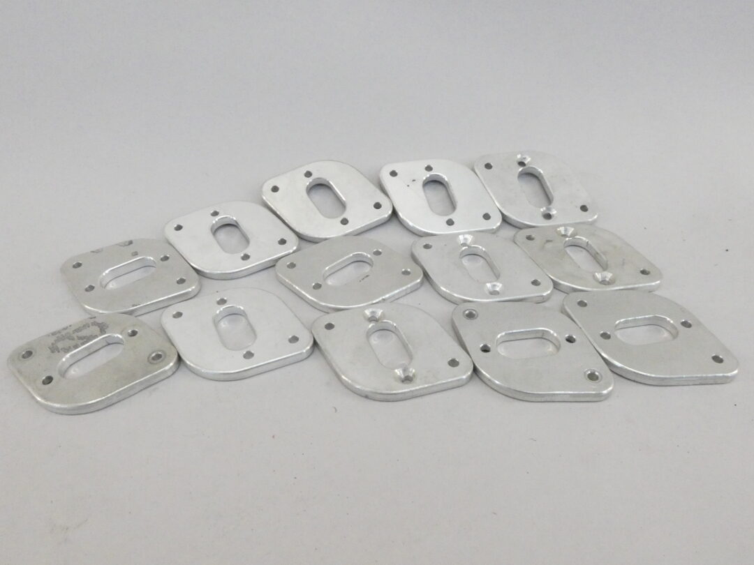 *Lot of 13* Cam Lock Mounting Plates, Aluminum 6061T6 GPM Surplus