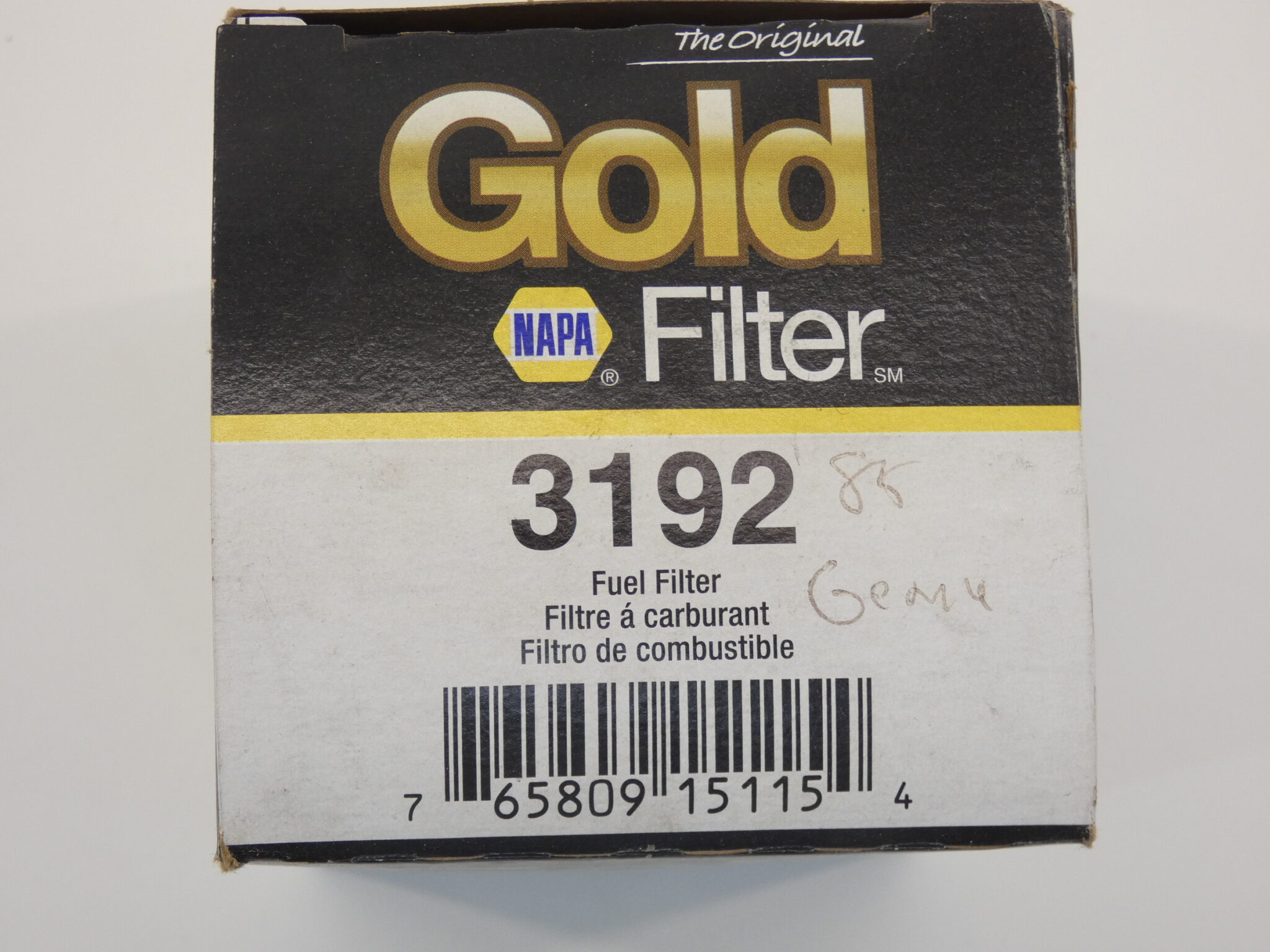 NAPA 3192 Fuel Filter GPM Surplus