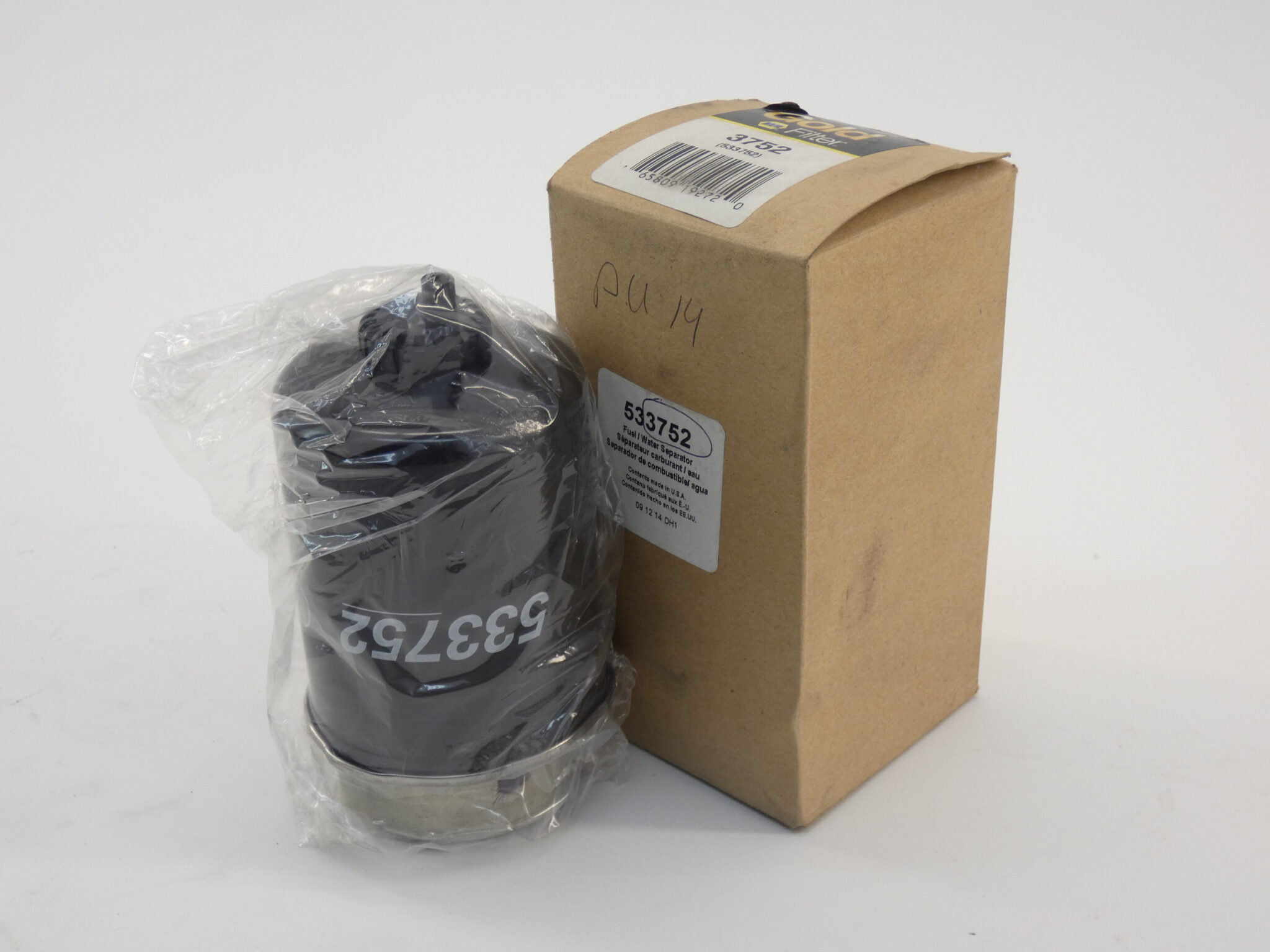 NAPA 3752 Fuel/Water Separator, 533752 GPM Surplus