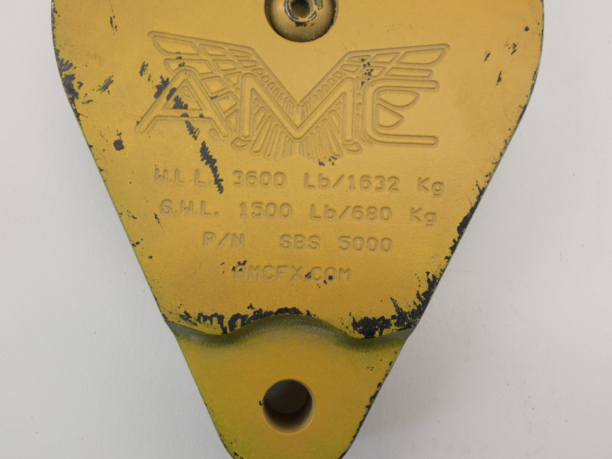 AMC SBS 5000 Yellow Pulley, 3600LBS, 1500LBS GPM Surplus