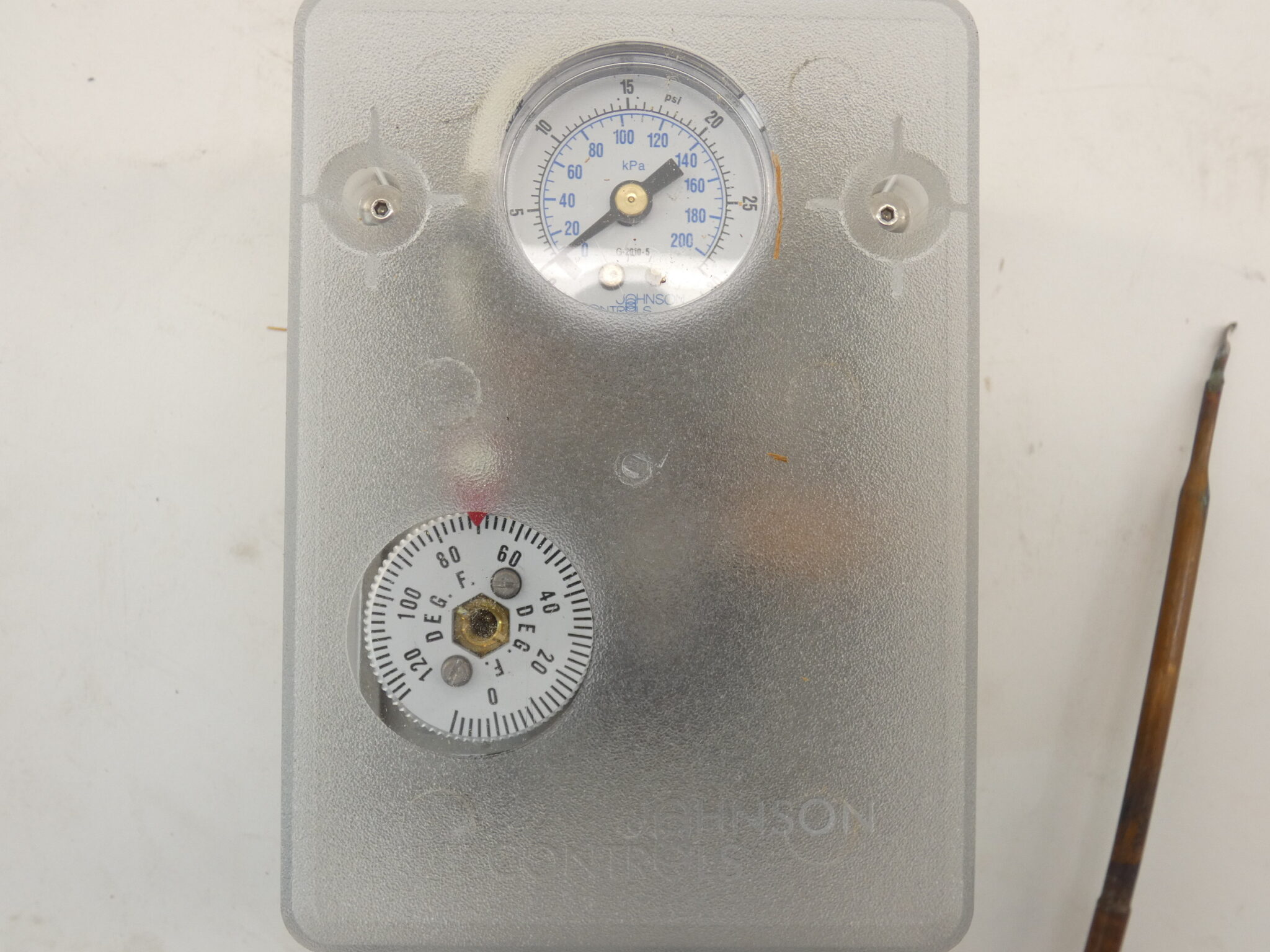 Johnson Controls T80003 Proportional Action Thermostat GPM Surplus