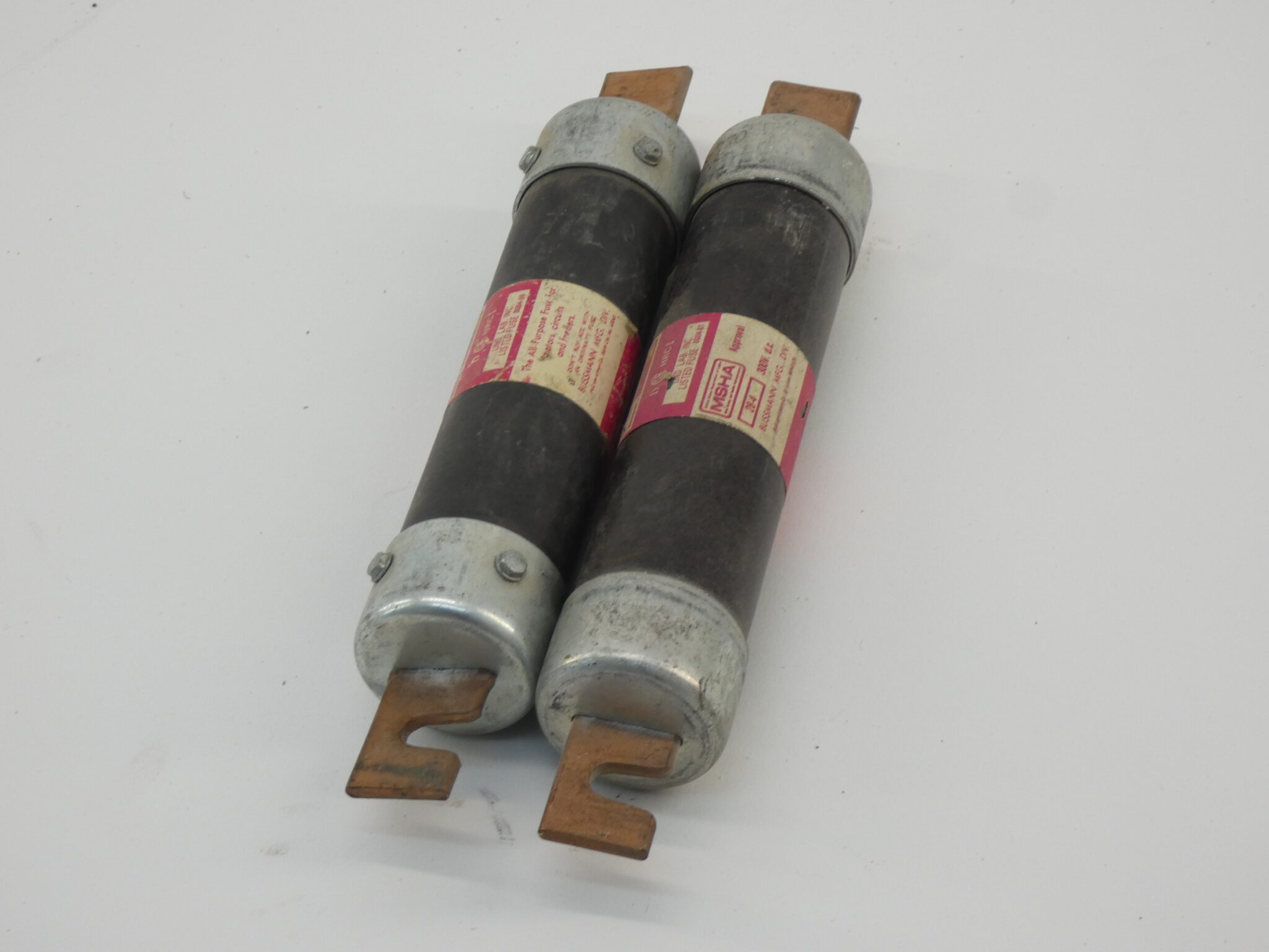*Lot of 2* Bussmann FRSR 70 Fuses, 70A, 600VAC GPM Surplus