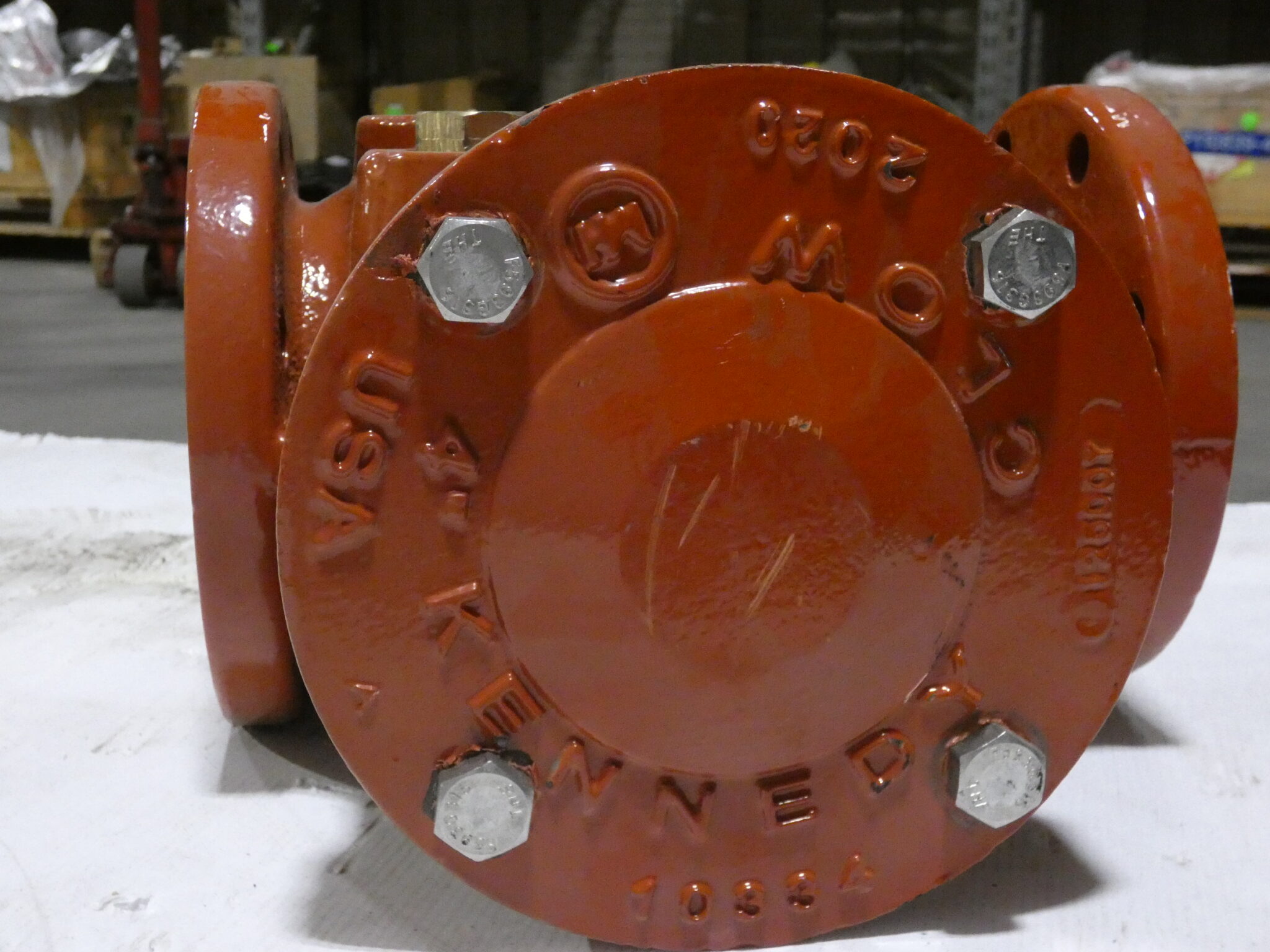 Kennedy Clow Fire Main Swing Check Valve 4″, Fig 1126 A, 175 GPM Surplus