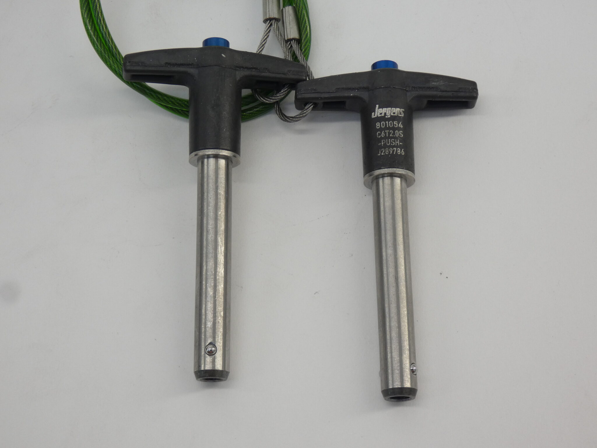 *Lot of 2* Jergens 801054 Quick Release Pin, THandle GPM Surplus