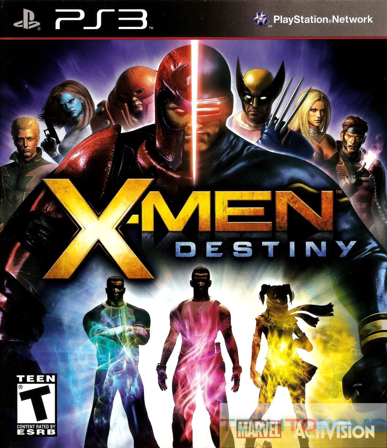 XMen Destiny ROM For PlayStation 3 TechToRoms