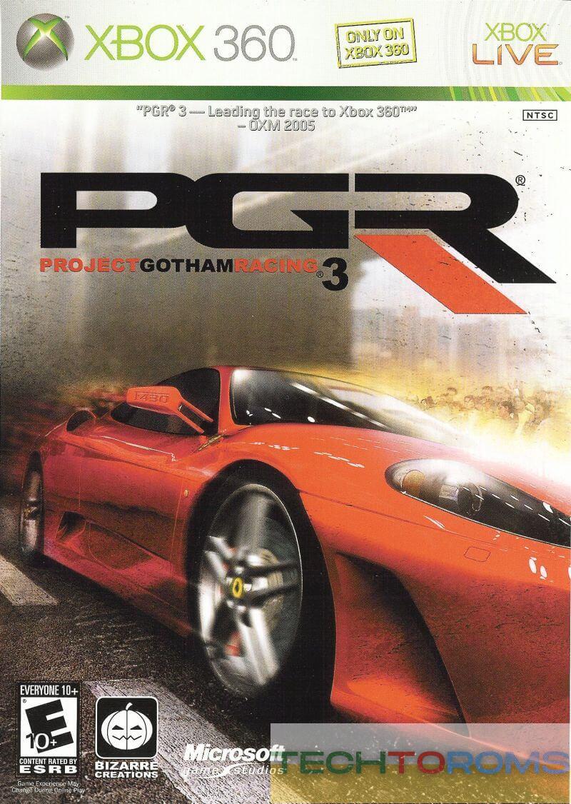 Project Gotham Racing 3 ROM Xbox 360 Download games for free