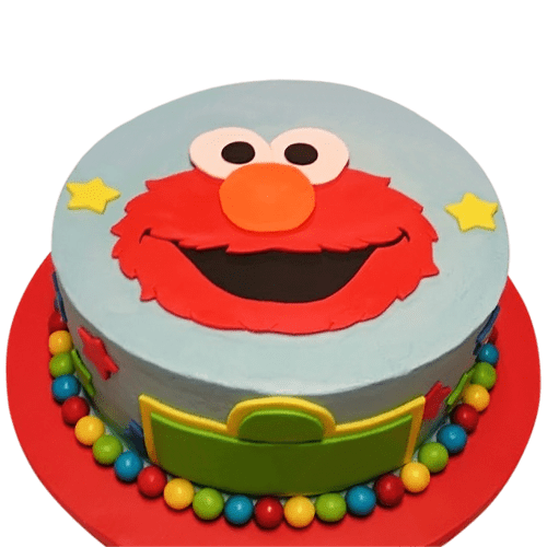 Elmo Cake Sesame Street Themed Birthday Party