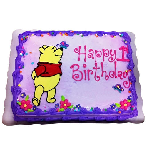 winnie the pooh birthday cakes for girls