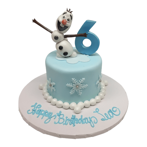 Olaf Birthday Cake Themed Cakes Available