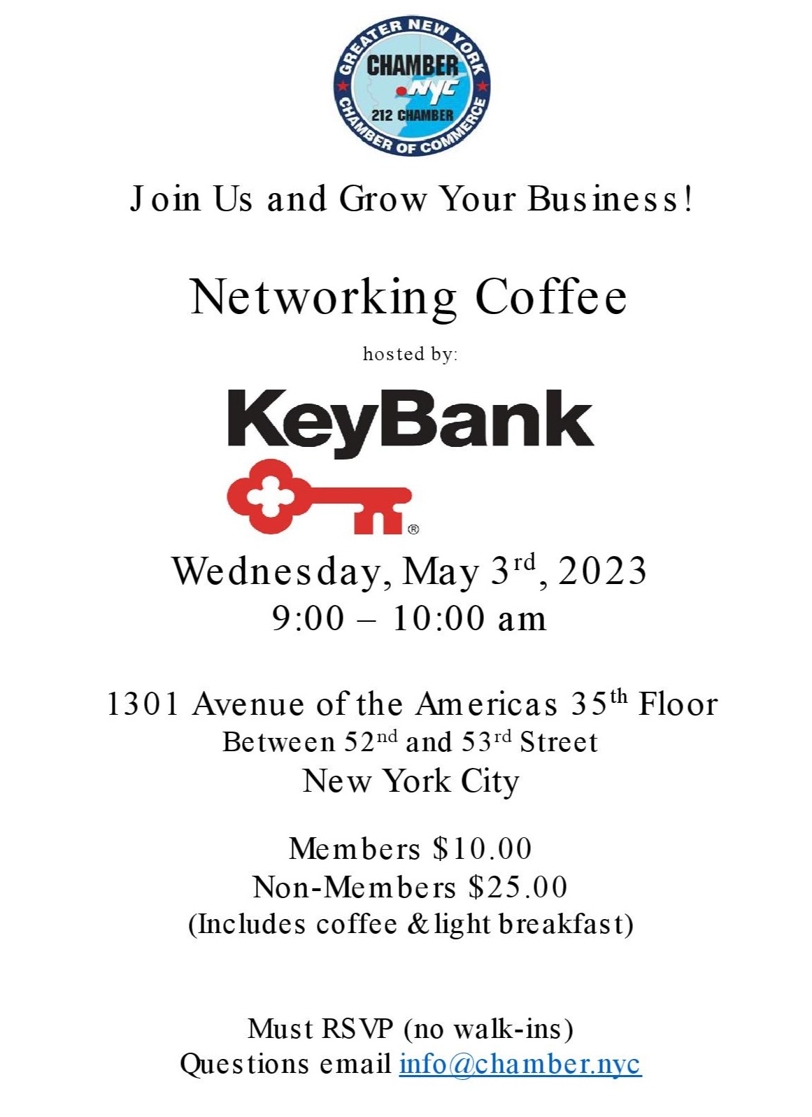 Greater New York Chamber of Commerce NYC