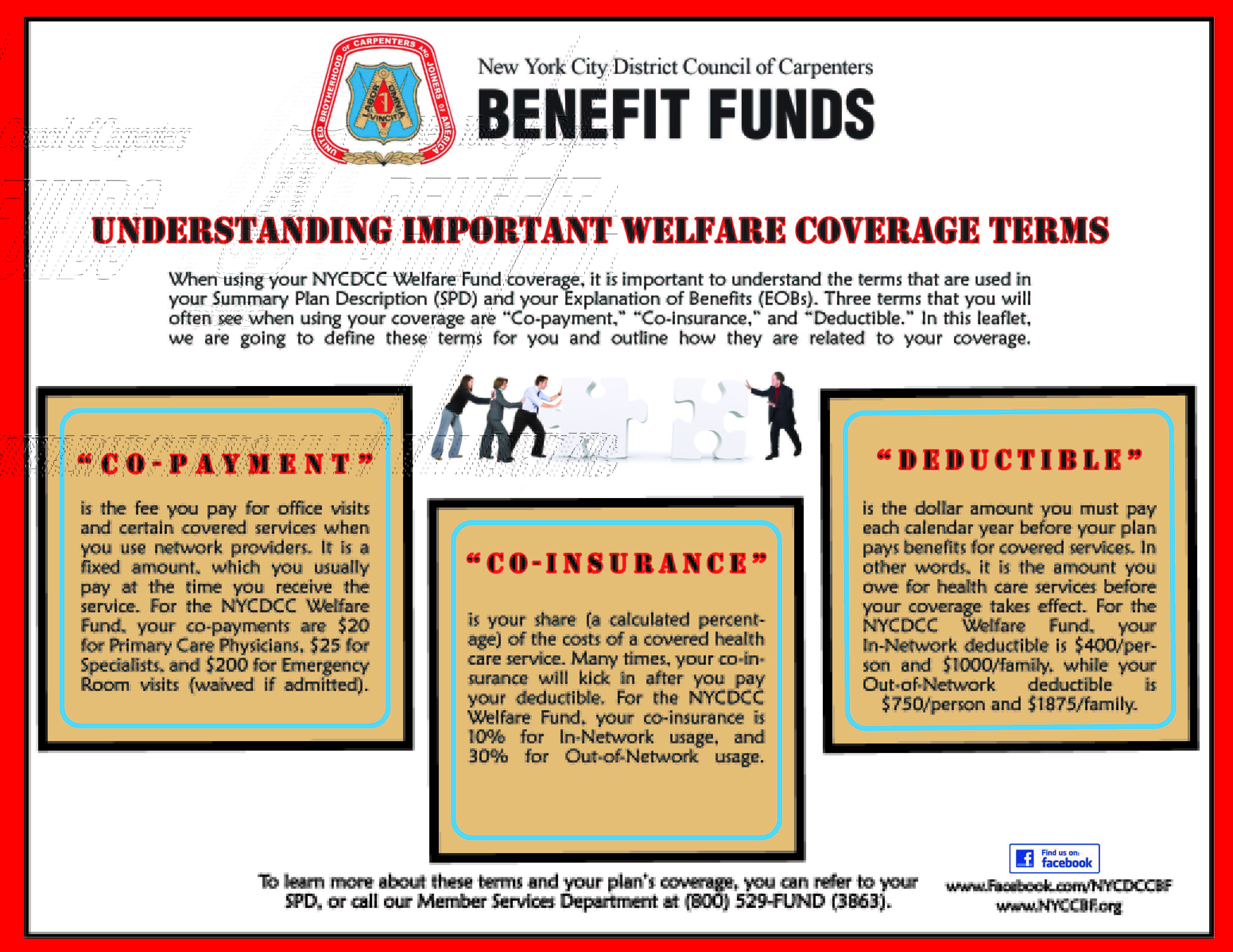Understanding Important Welfare Coverage Terms The New York City