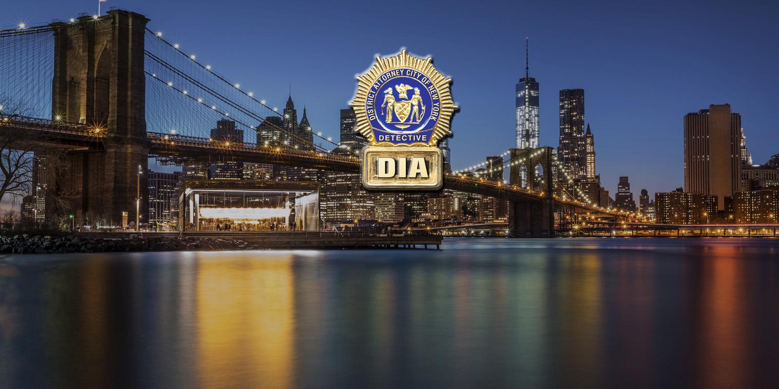 NYC DIA District Attorneys Office NYC