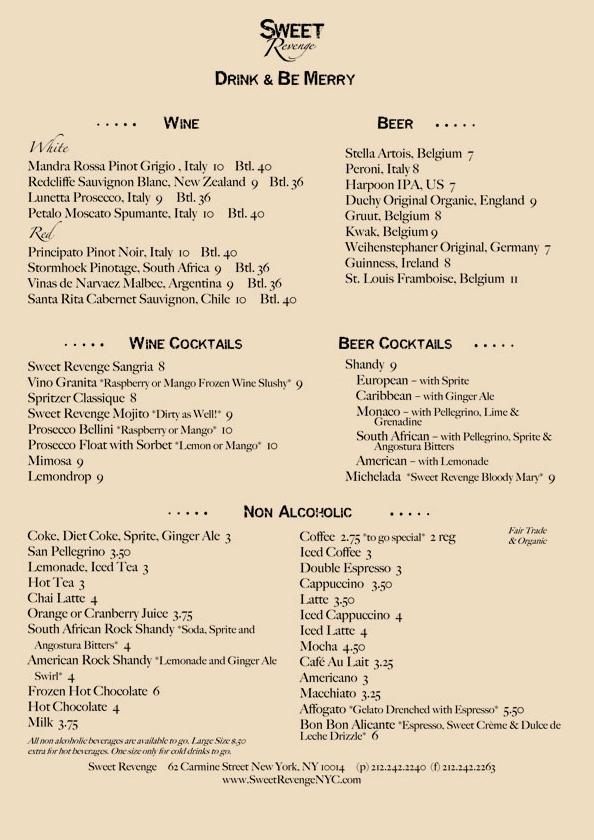 Sweet Revenge Pairs Wine & Beer with Vibrantly Flavored, Decadent Cupcakes NYC Food Guy