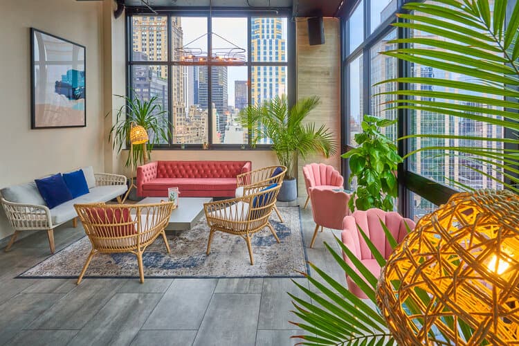 Daintree Hallowen Rooftop Saturday Party in Times Square NYC