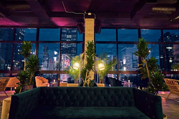 Daintree Hallowen Rooftop Saturday Party in Times Square NYC