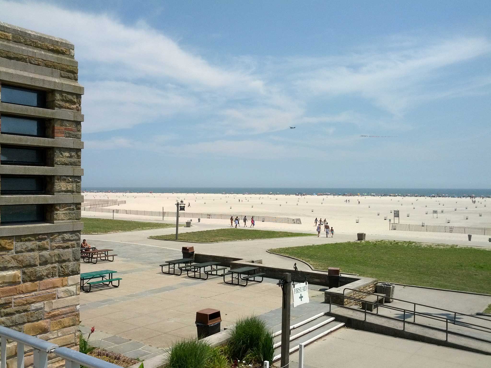 Jones beach Kors och tvärs genom New York