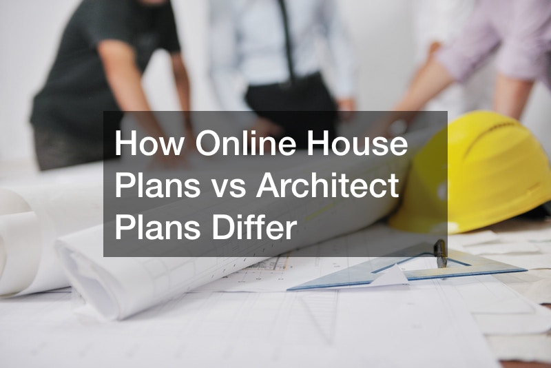How Online House Plans vs Architect Plans Differ