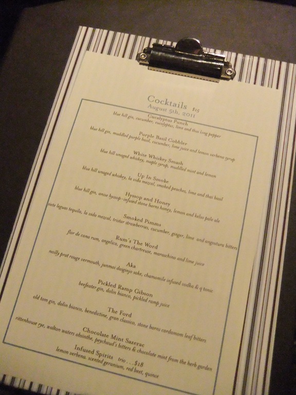 » Blue Hill at Stone Barns Tarrytown, NY