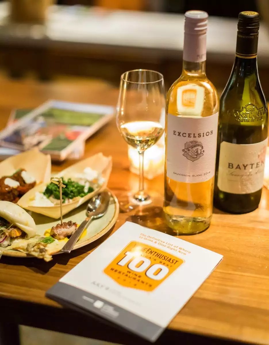 Wine Enthusiast's 'America’s 100 Best Wine Restaurants of 2018