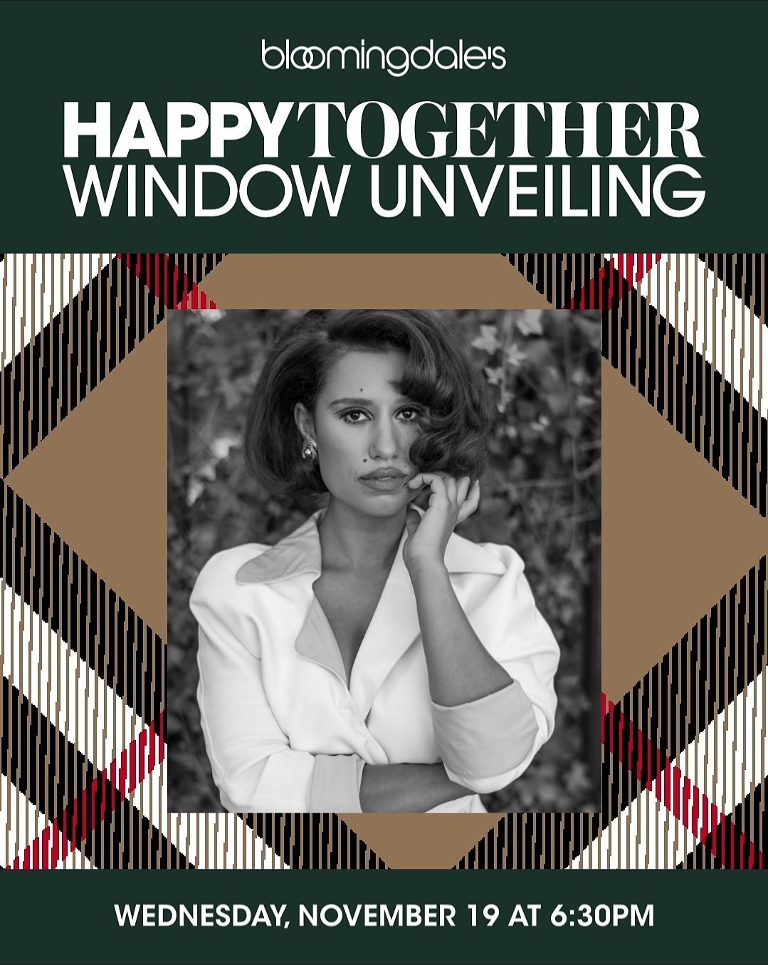 Bloomingdale’s x Burberry Holiday Window Unveiling + RAYE Live