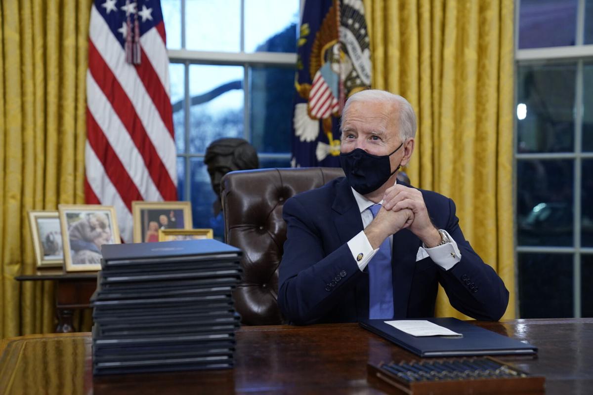 Biden signs stack of orders in first few hours NYCTastemakers