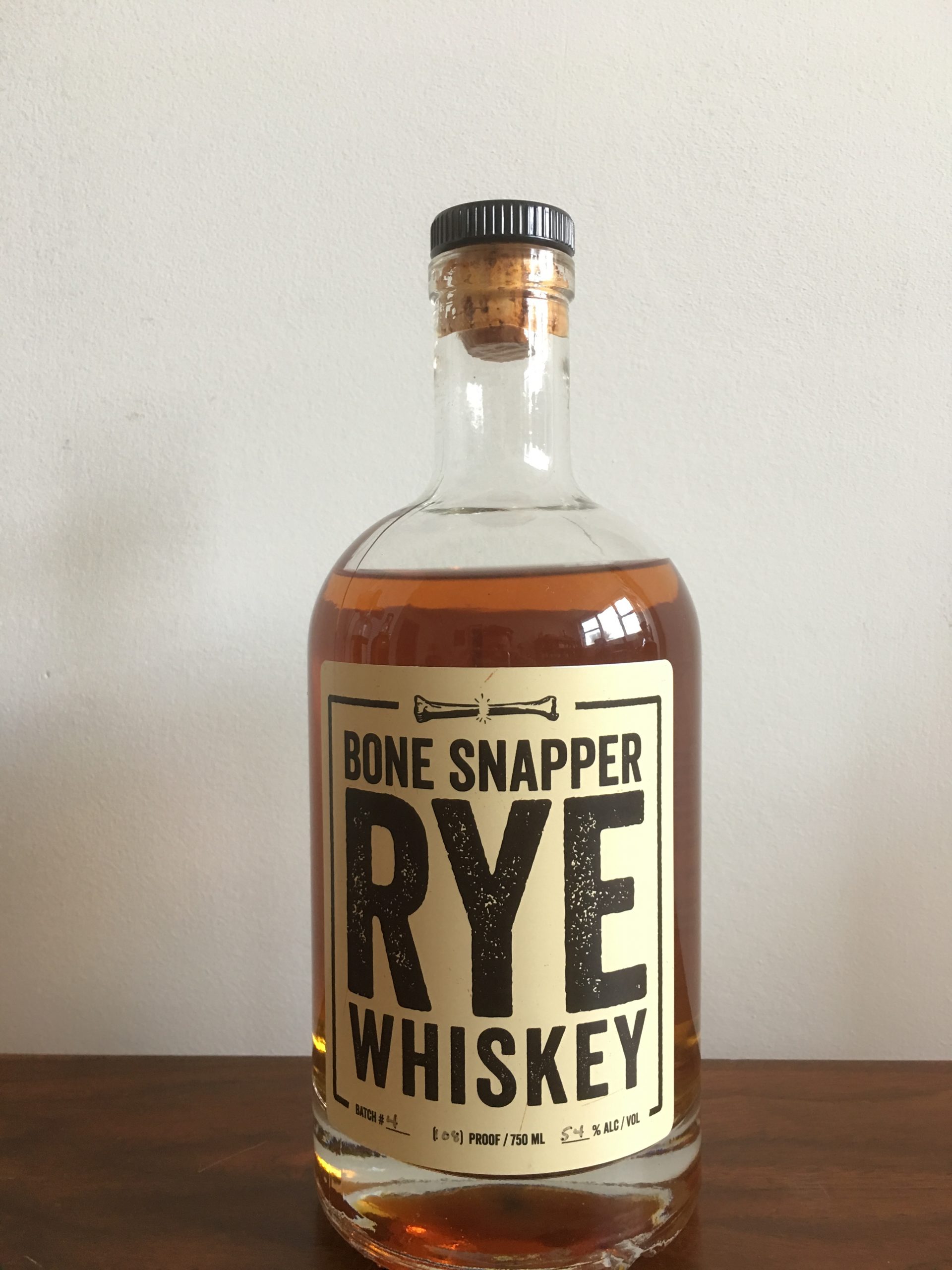Bone Snapper Rye Whiskey NYC Whiskey Review