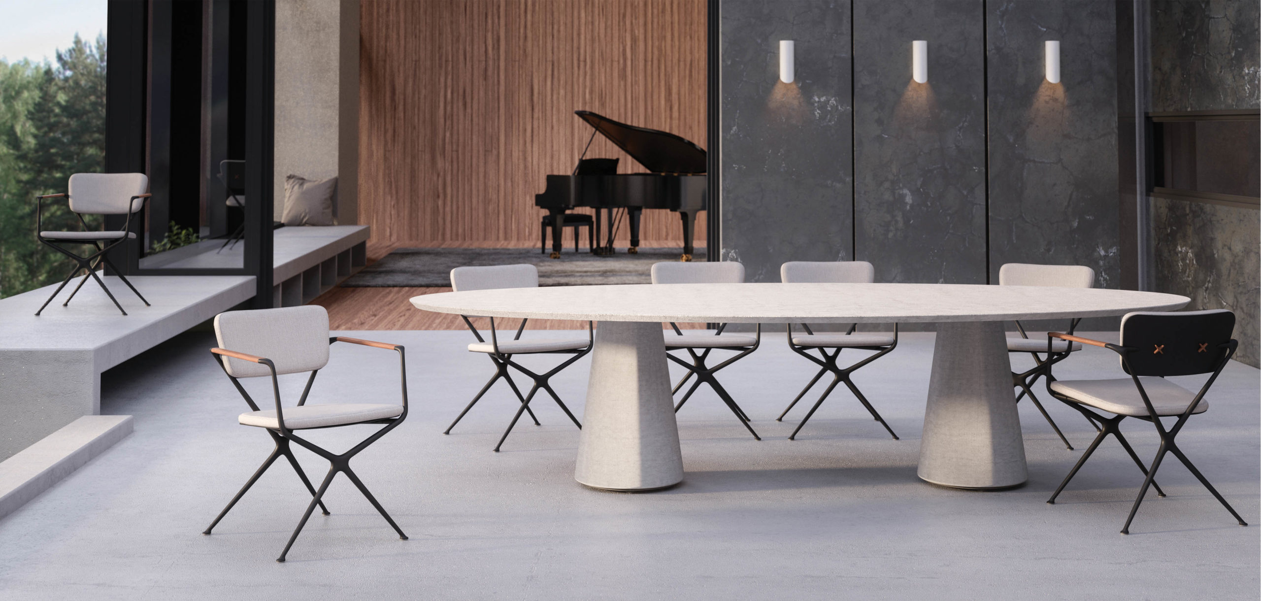 ROYAL BOTANIA, BELGIAN OUTDOOR LUXURY FURNITURE NYDC