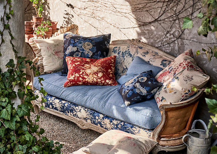 The Archival Floral Fabric Collection Celebrates Ralph Lauren Home’s