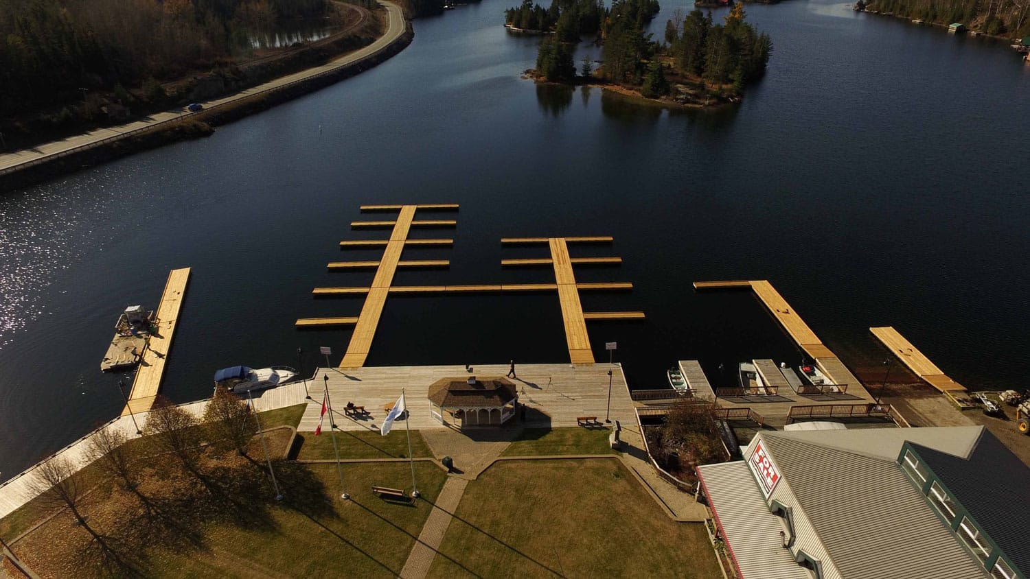Temagami, Ontario NyDock Floating Docks & Pontoons PipeFusion in Huntsville, Ontario, Muskoka