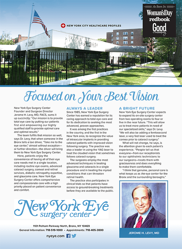Incredible New York Eye Surgery References