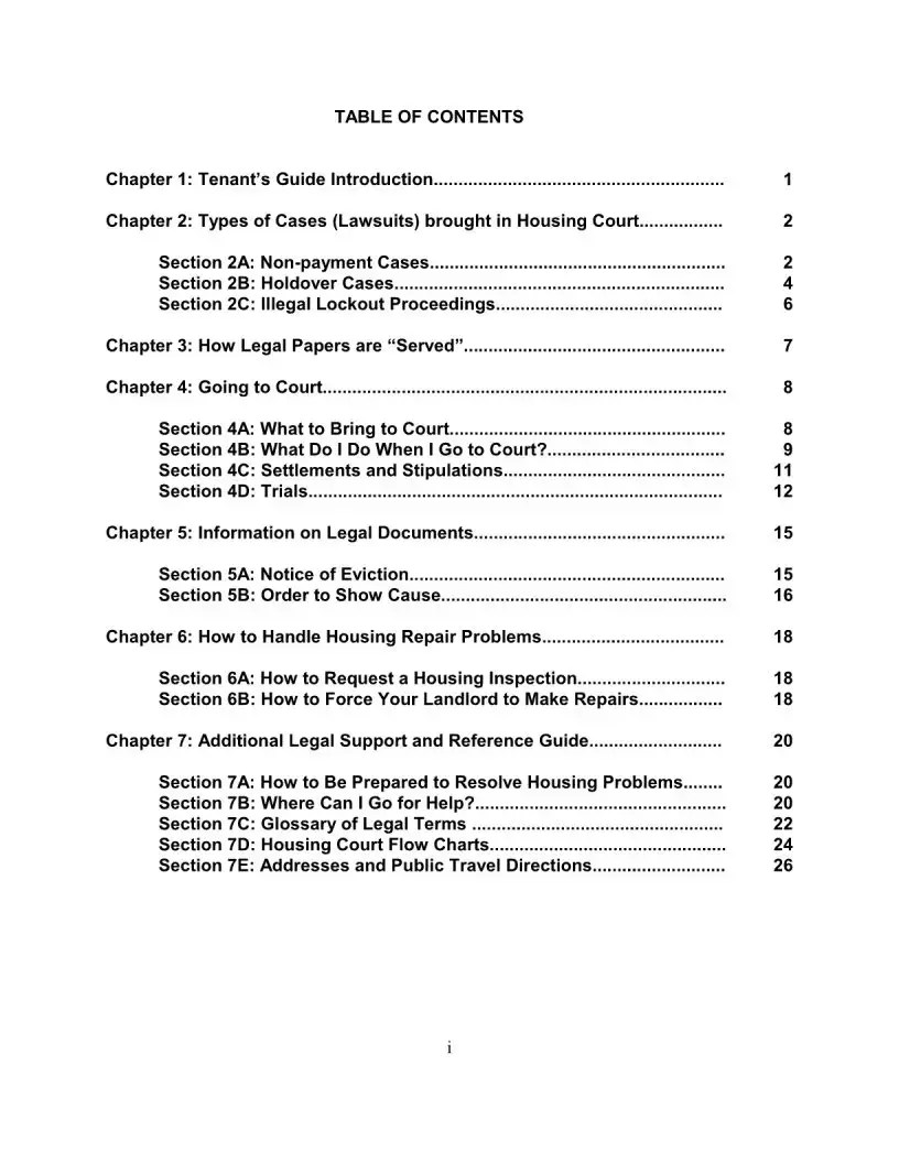 Free Official Nycha Form ️ Printable PDF Template
