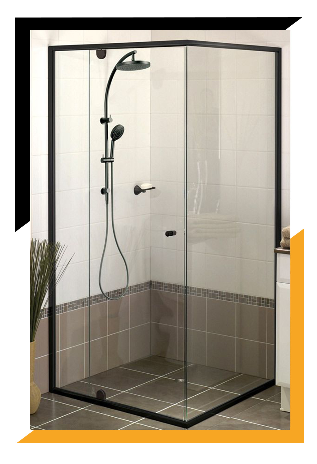 Hinged Glass Shower Doors NY Glazing Group 18556945294