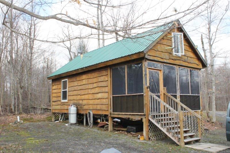 Cabin in Redfield NY bordering State Forest near Redfield Reservoir