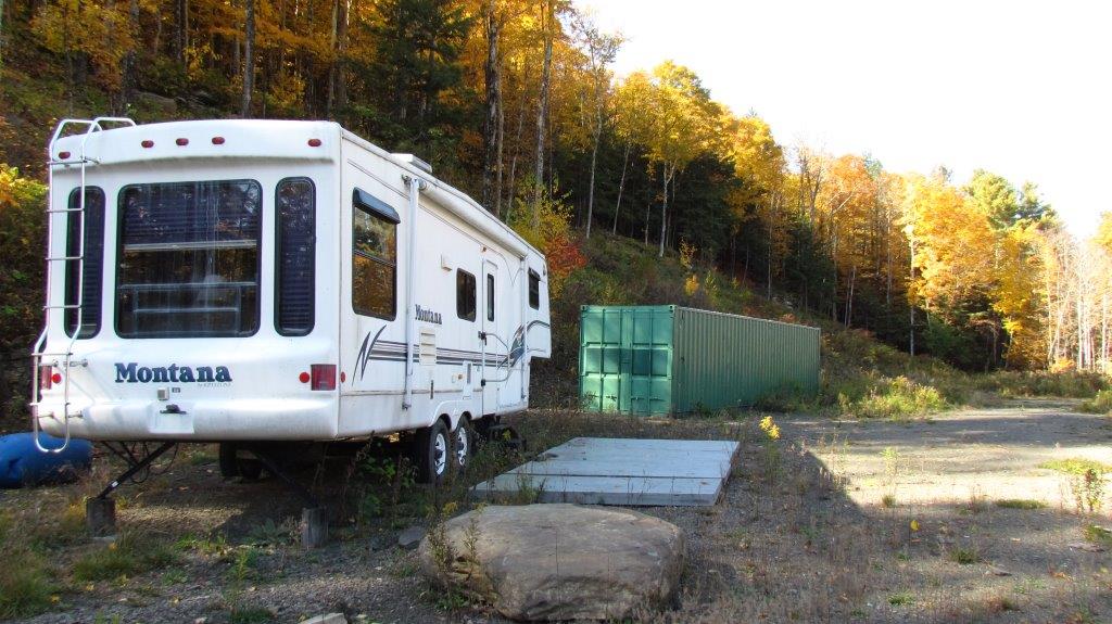 21 Acres Camper and Storage Container in Broome NY Schoharie County