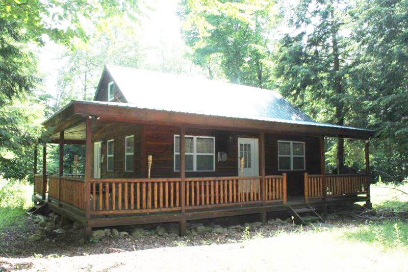 Cabin bordering Oswego County Land with Trout Stream Perfectionist Touch 61 Acres NY LandQuest