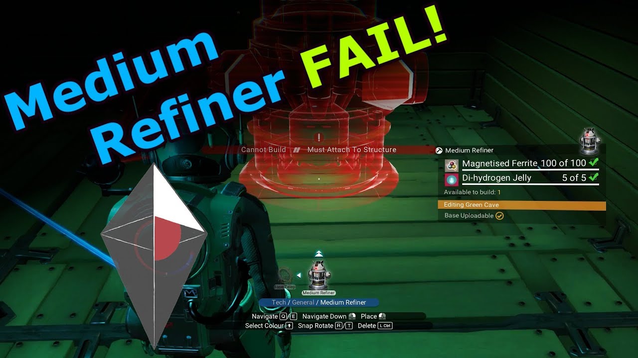 No Man's Sky Beyond Medium Refiner Fail E10 Nylusion