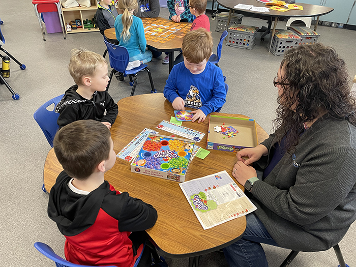 The AdoptAClass program provides area businesses with the opportunity