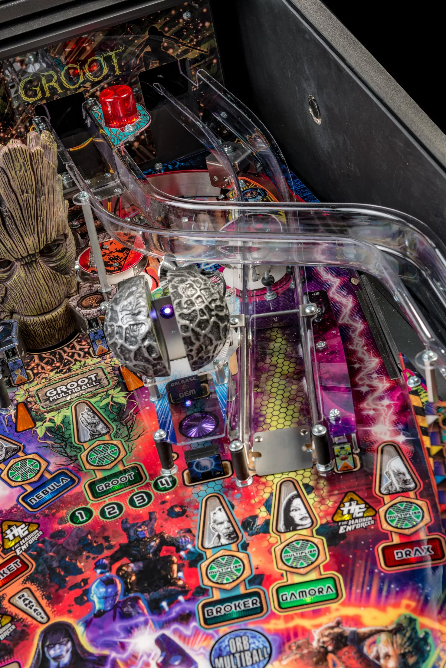 Guardians of the Galaxy New York Pinball