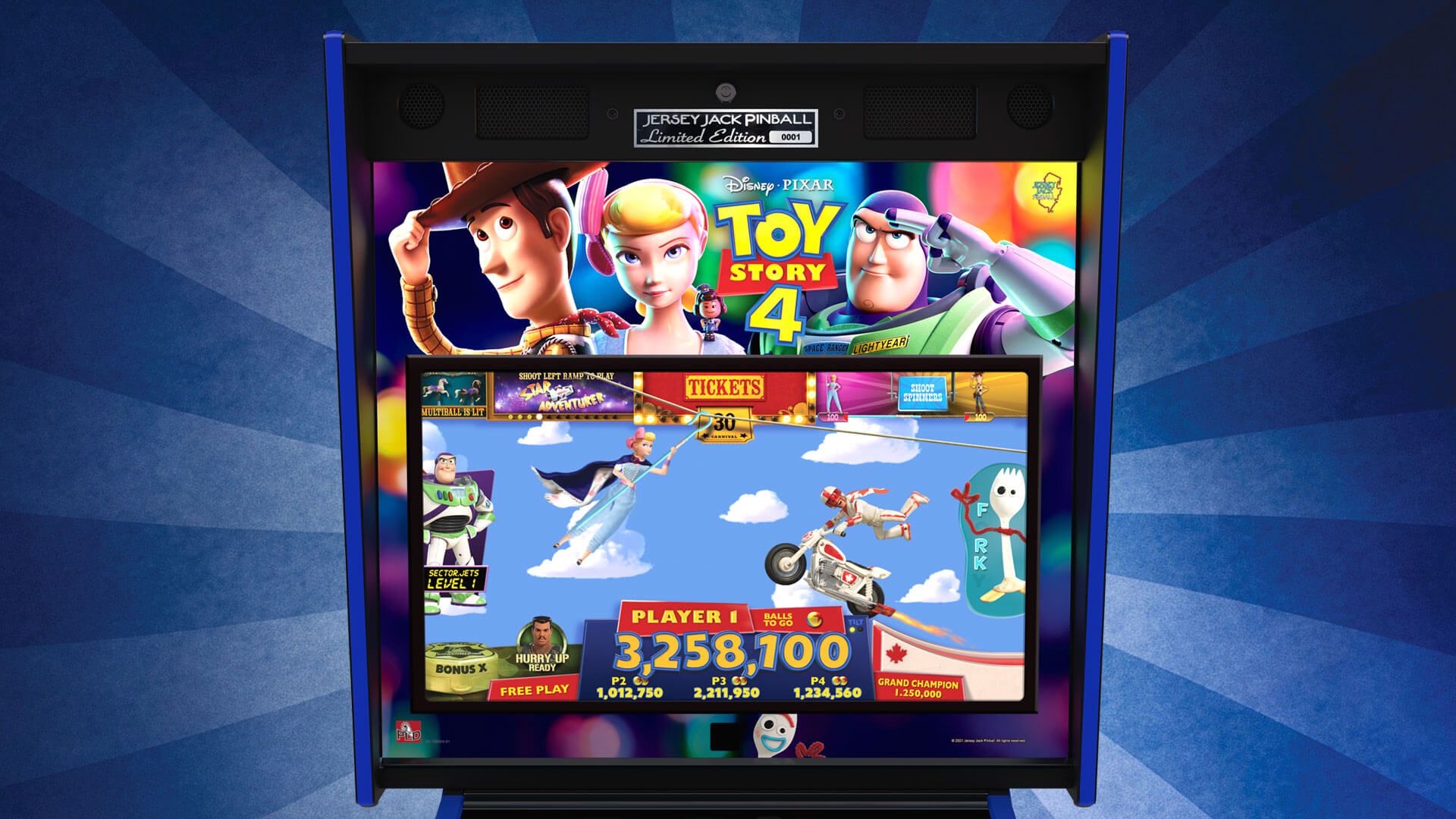Toy Story 4 New York Pinball