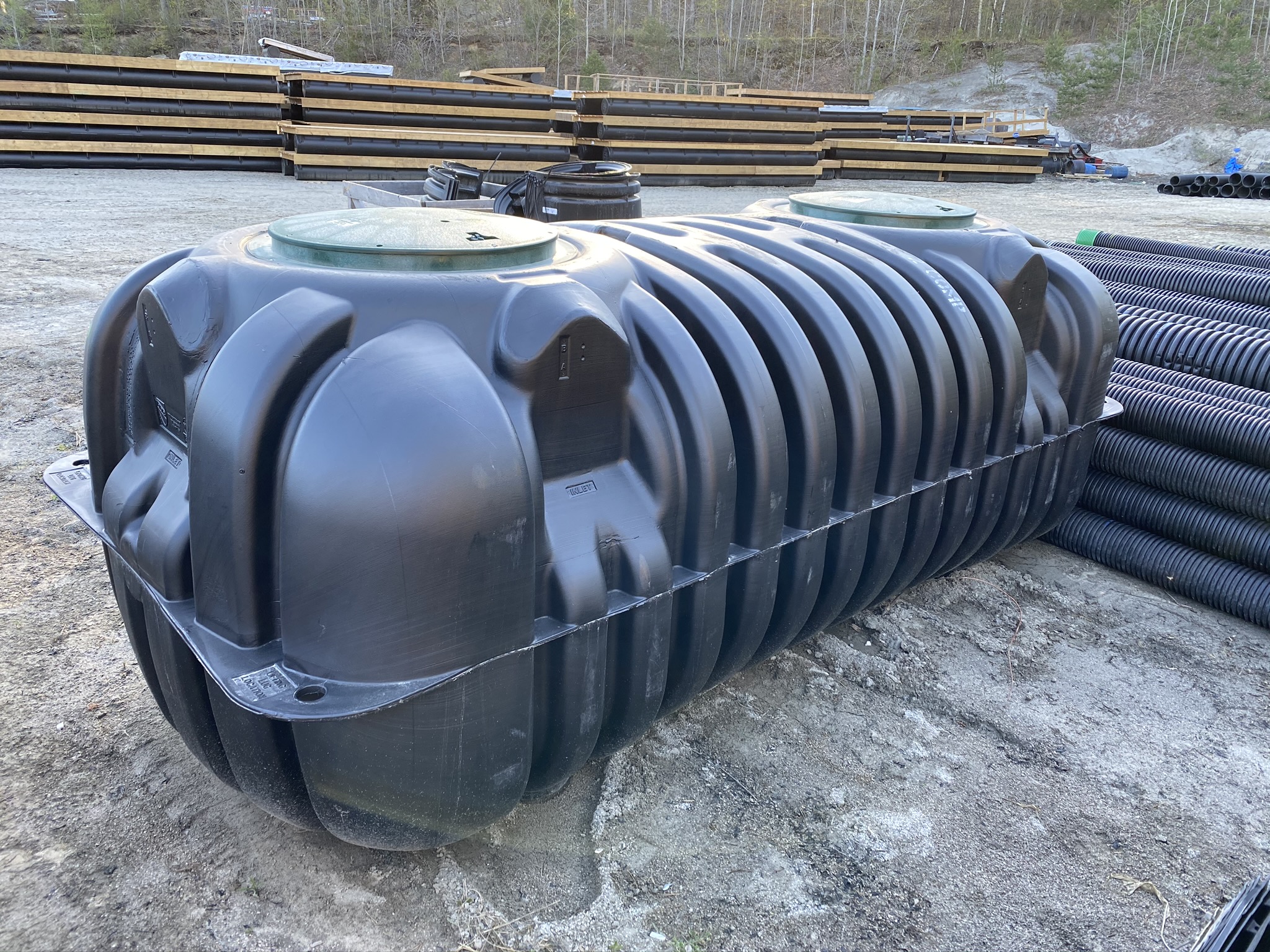 NyPipe HDPE Septic Tank HDPE Piping Solutions HDPE Drainage Pipes