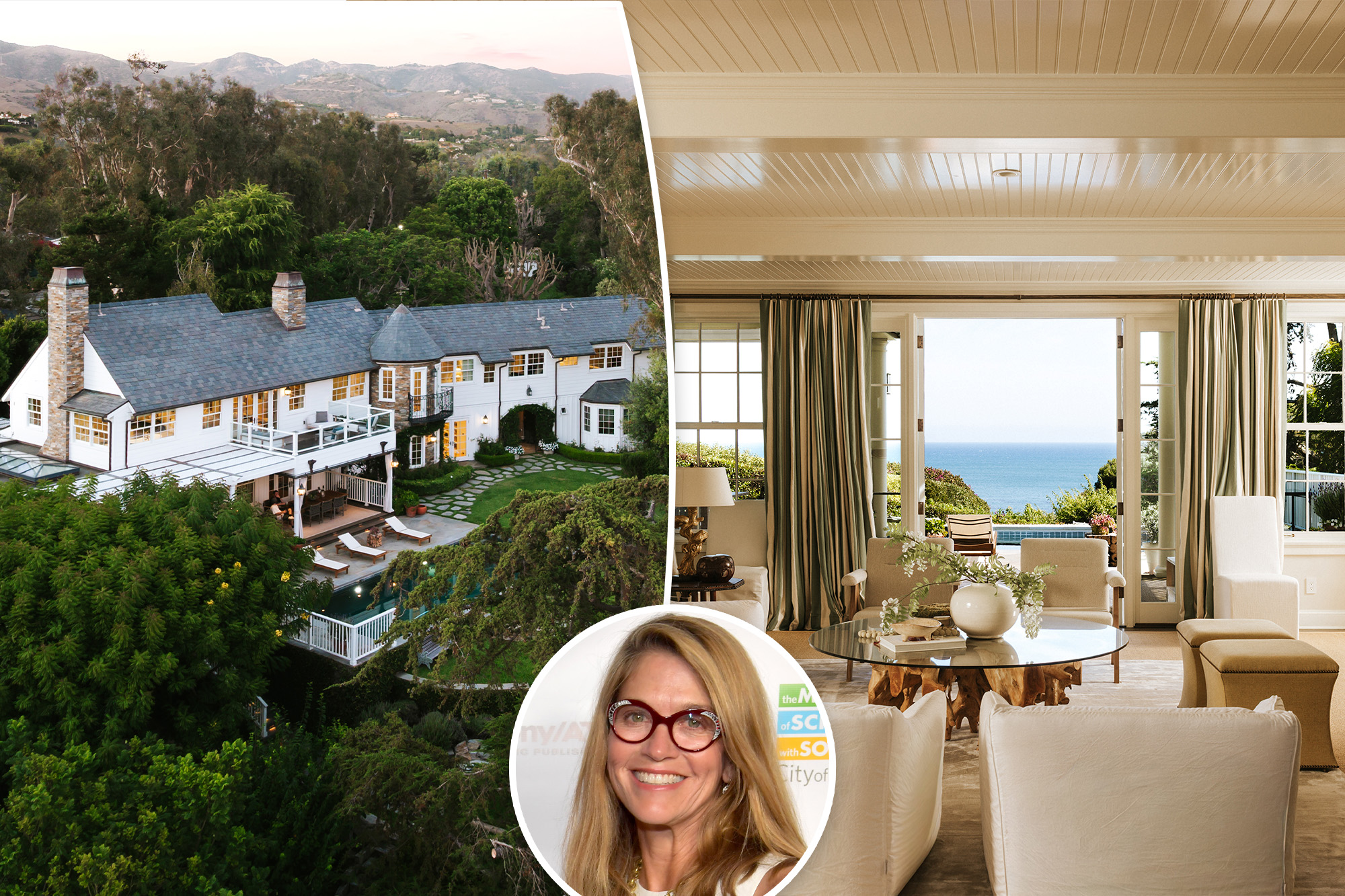 Suzanne Zimmer’s Malibu home has seen M in discounts