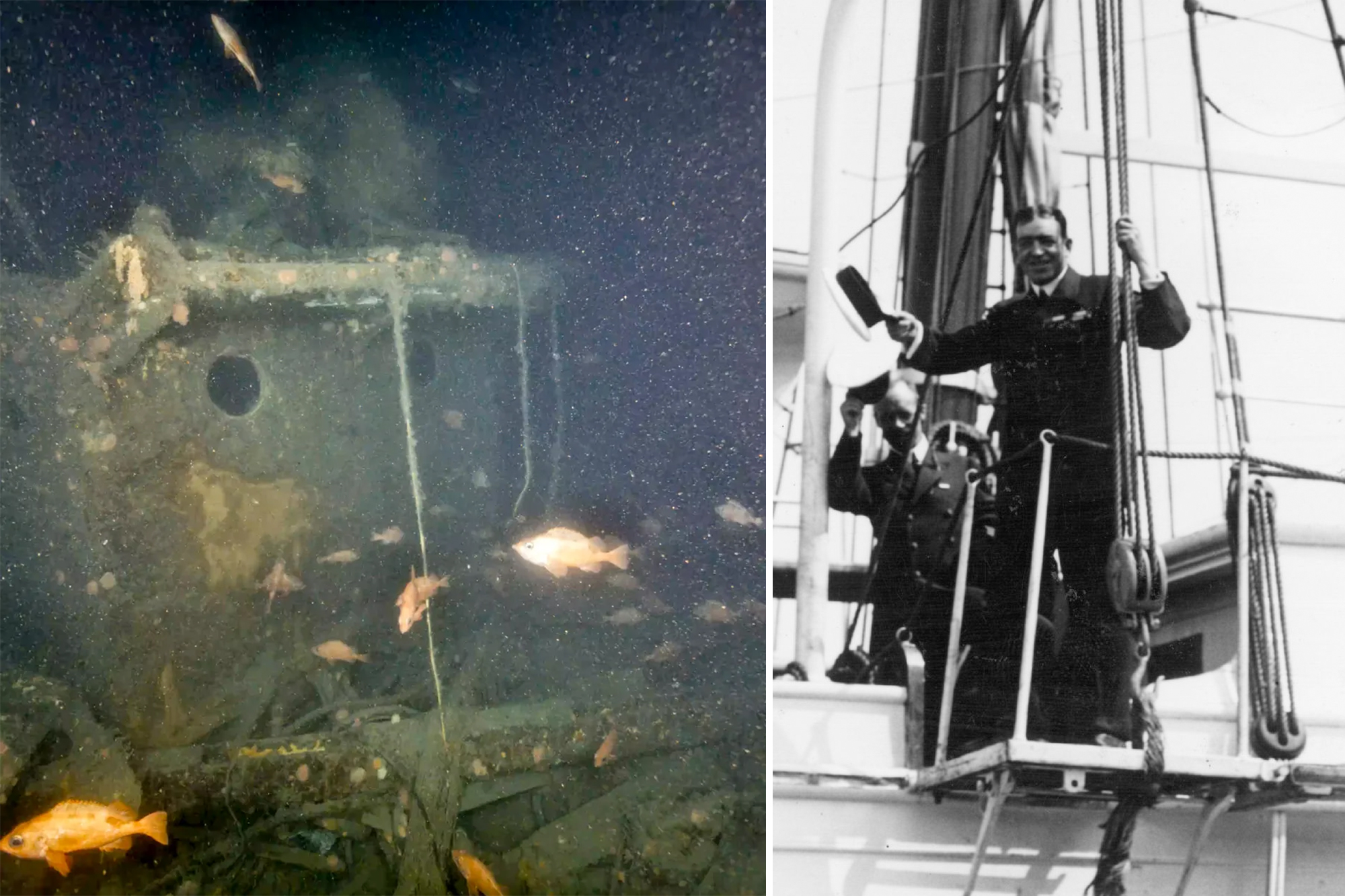 Haunting new images reveal the final ship where explorer Sir Ernest Shackleton died