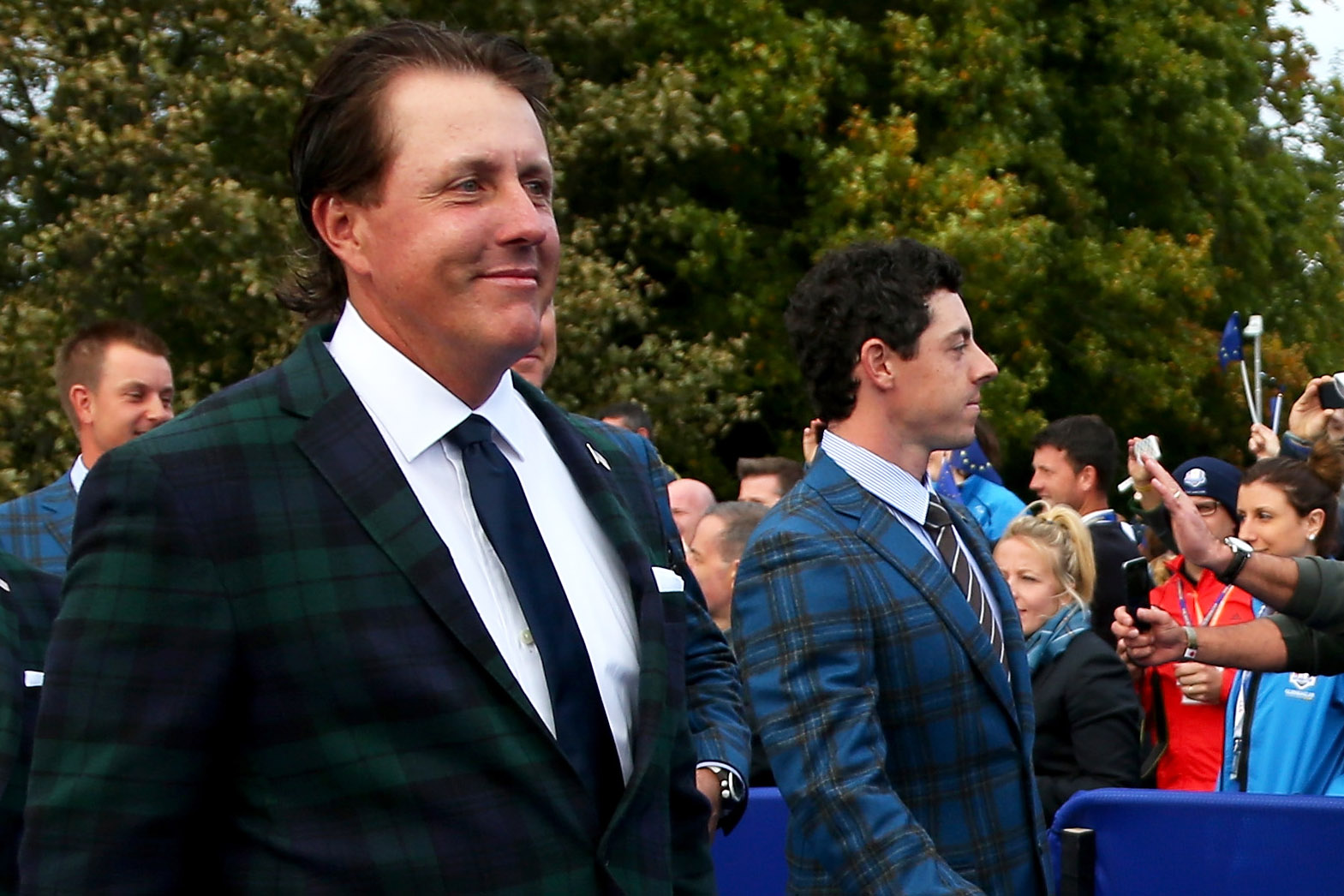 Mickelson will face McIlroy in Ryder Cup showdown