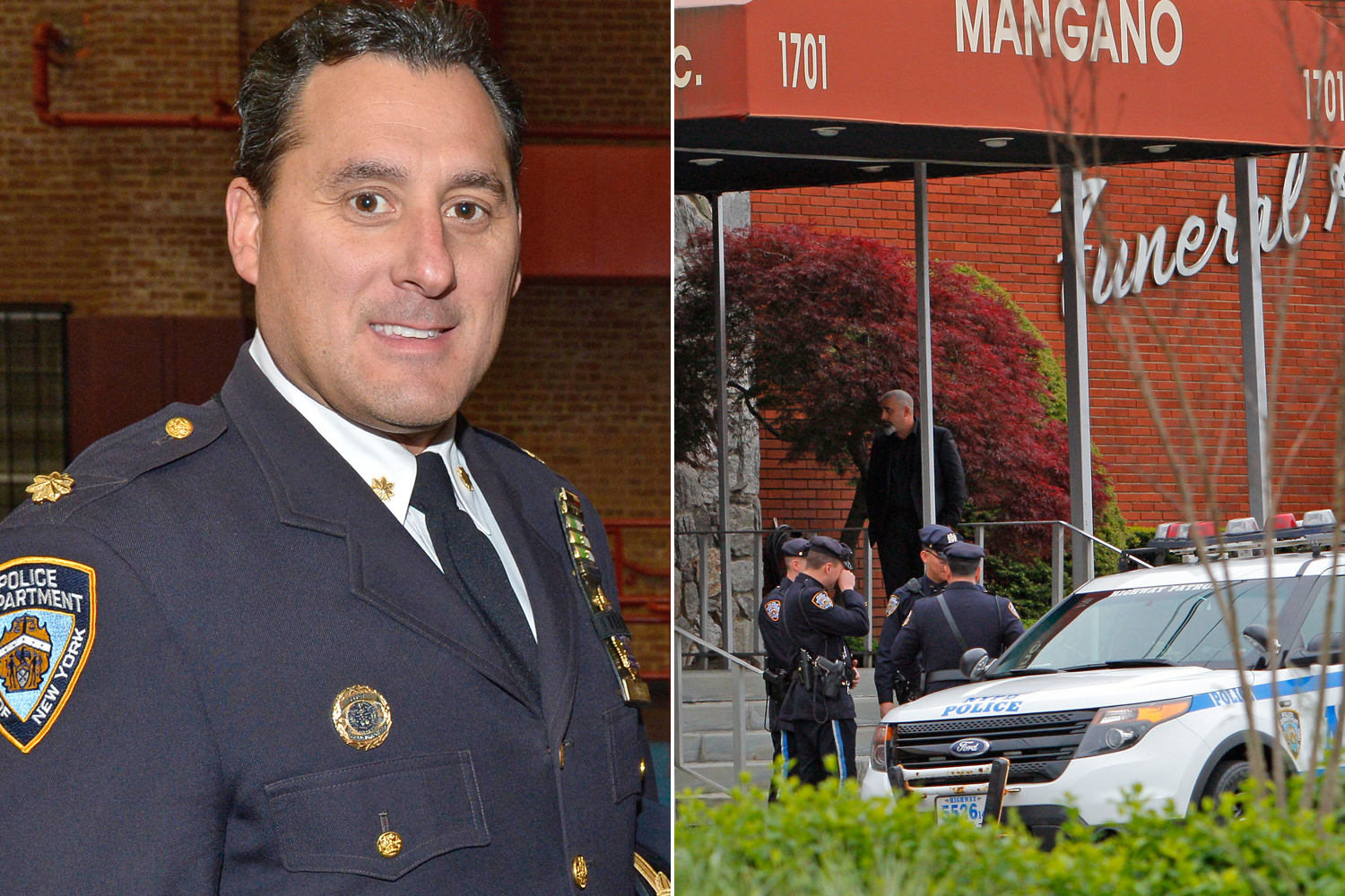 Cop’s motive for suicide unclear as mourners pay respects