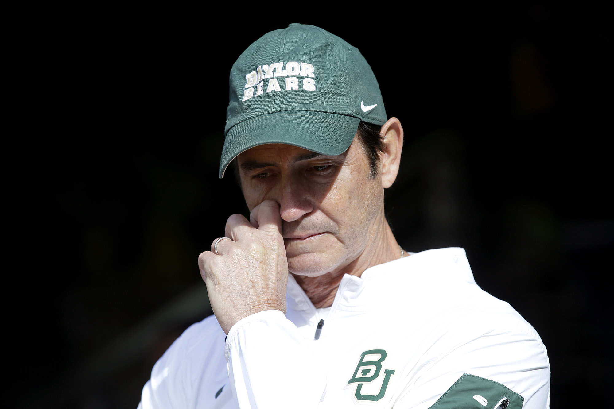Fired Baylor coach begins career damage control