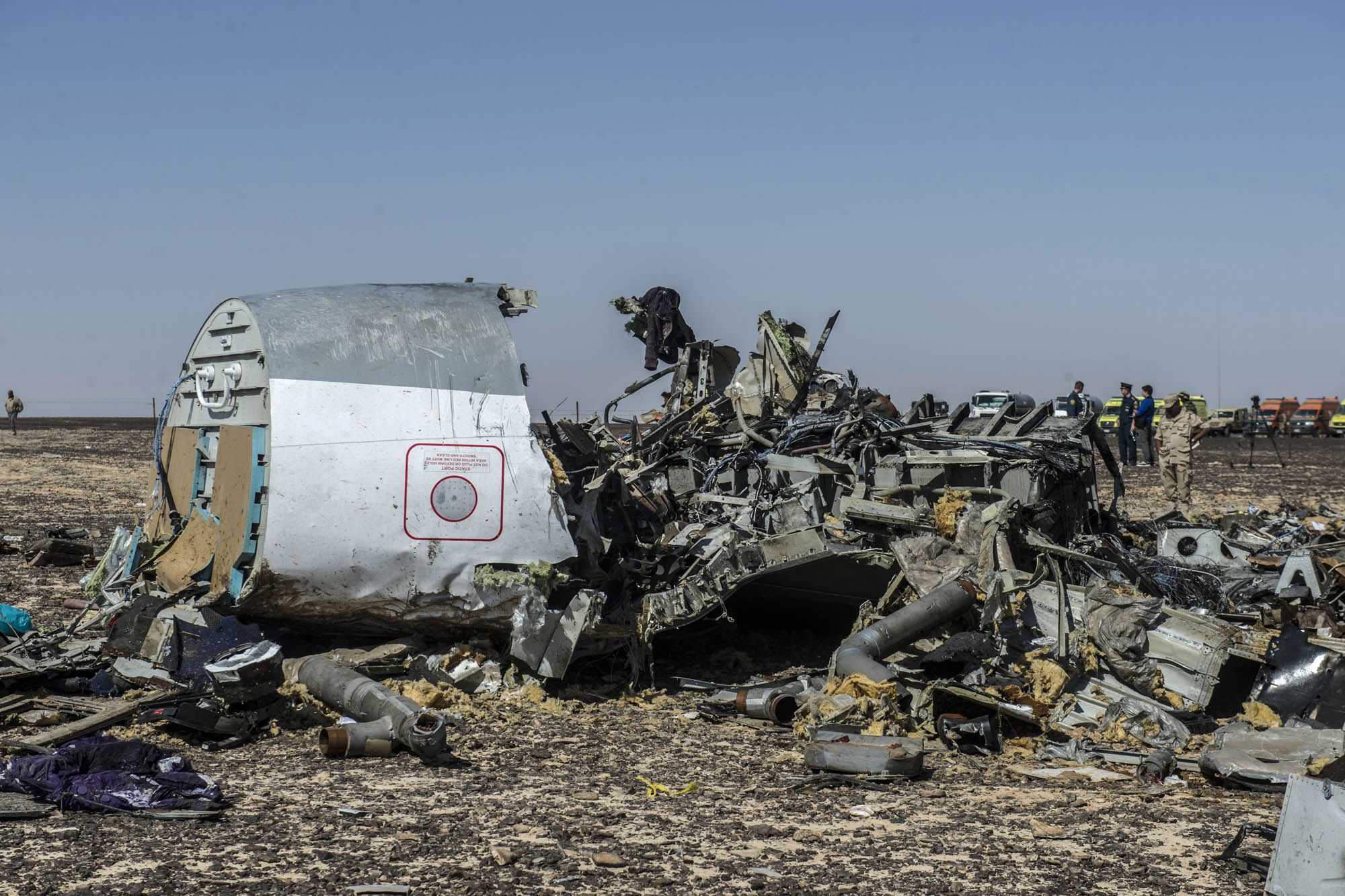 Metrojet crash victims died from change in cabin pressure